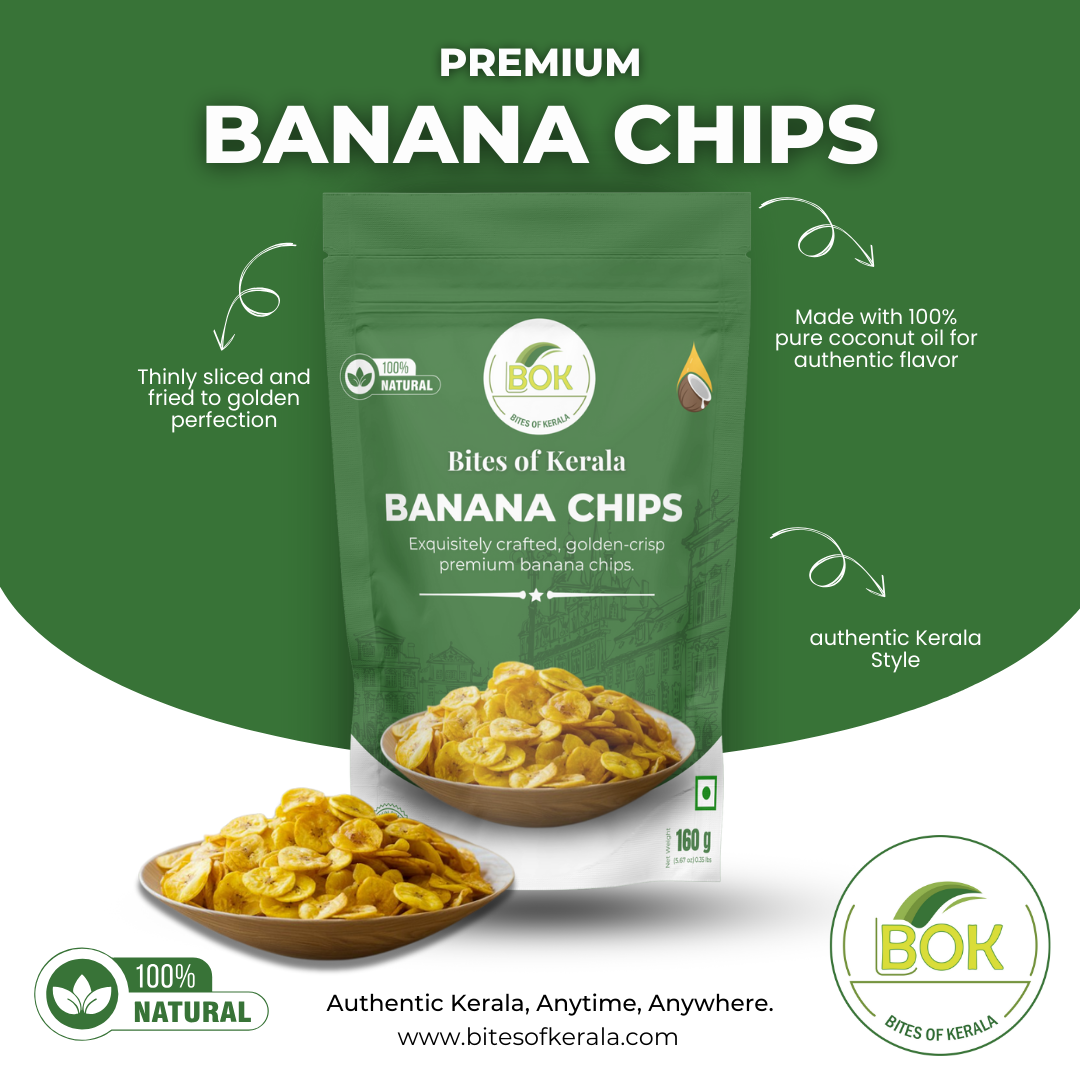 Bites of Kerala Premium Banana Chips