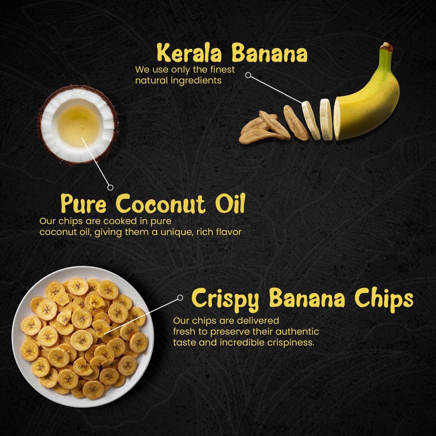 BANANA CHIPS (COCONUT OIL)