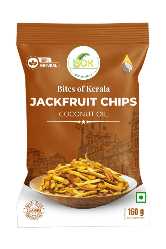 Bites of Kerala - Jackfruit Chips (Coconut Oil)