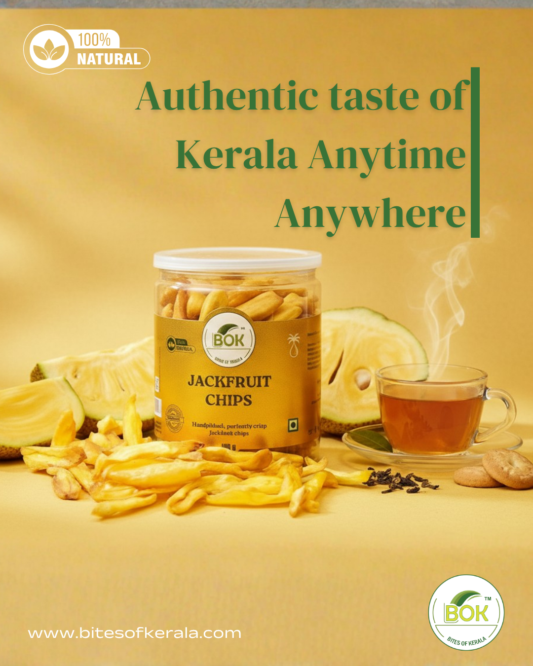 Jackfruit Chips (Palm Oil)