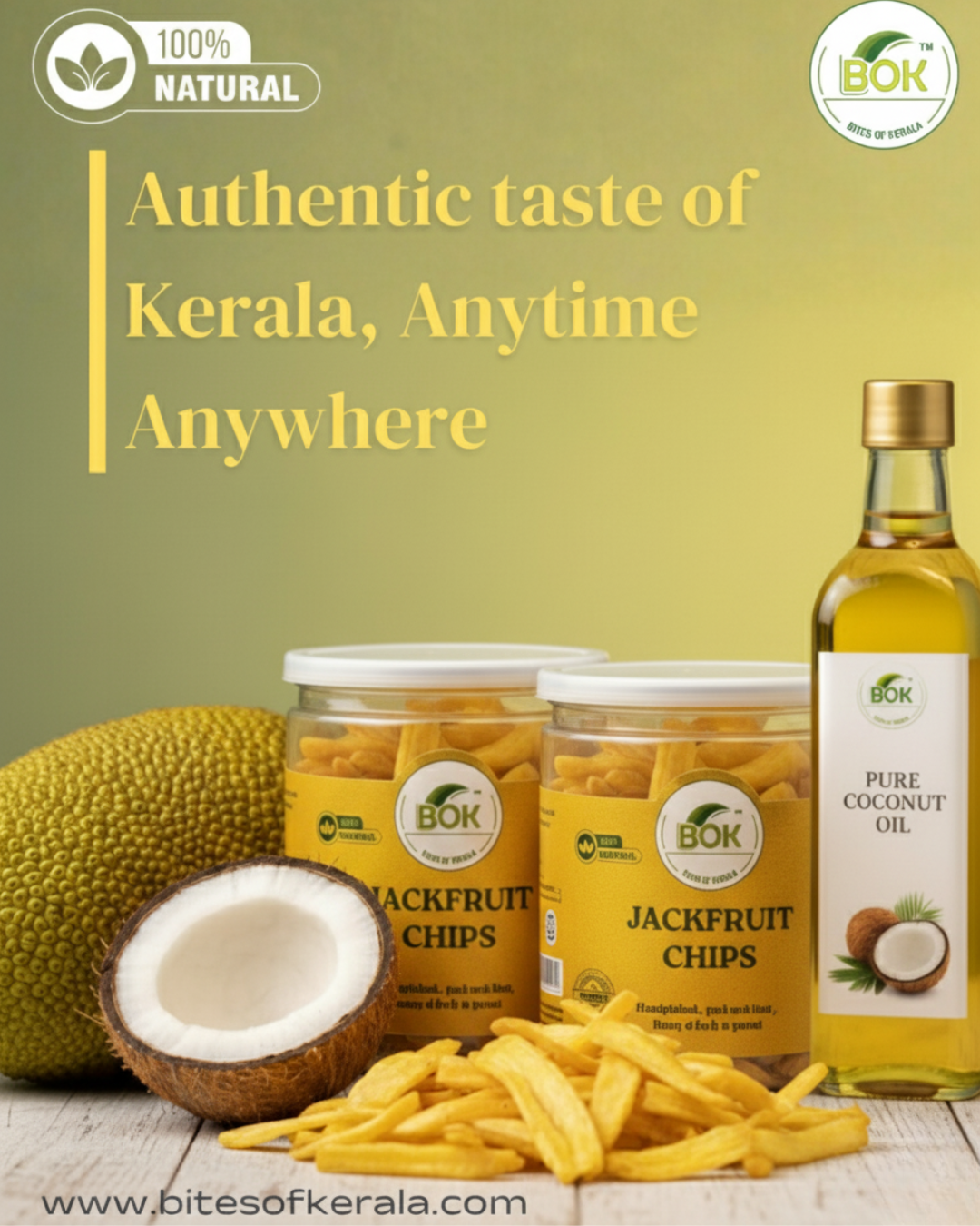 Jackfruit chips in coconut oil Combo