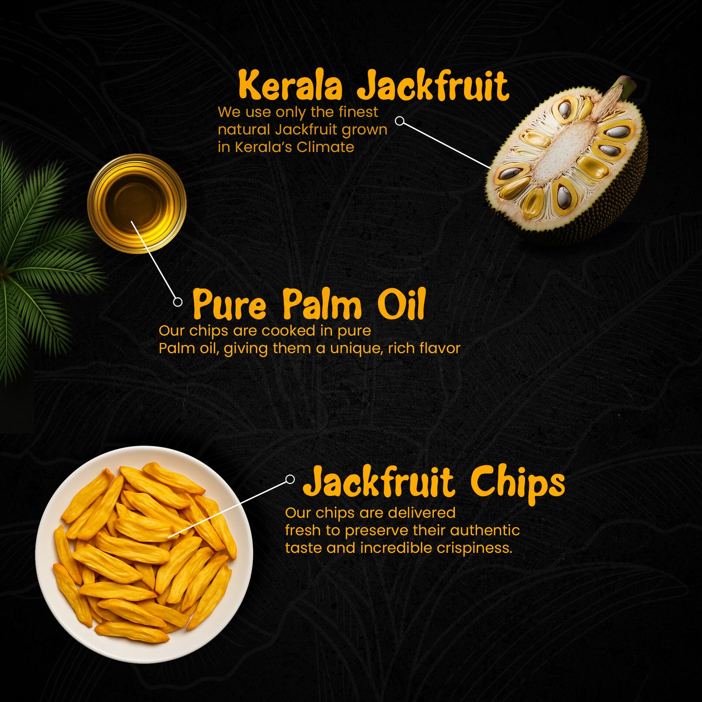 Jackfruit Chips (Palm Oil)