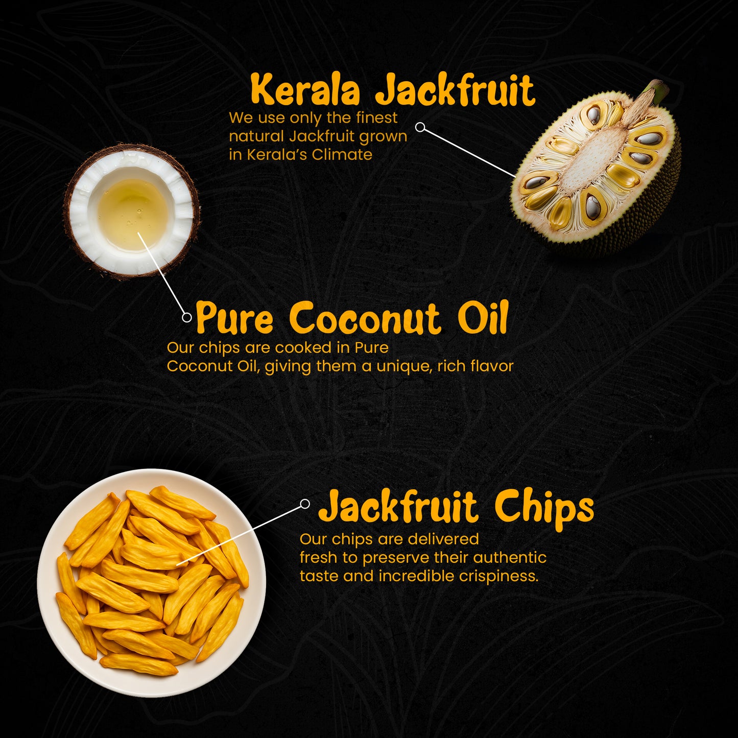 Jackfruit Chips (Coconut Oil)