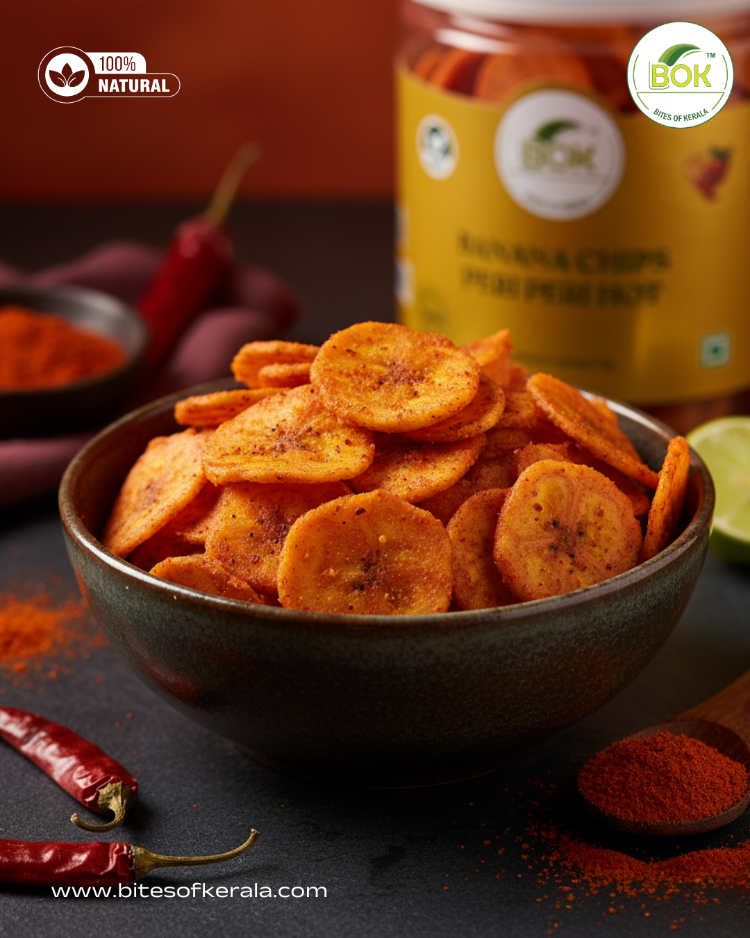 Banana Chips - Peri Peri Hot