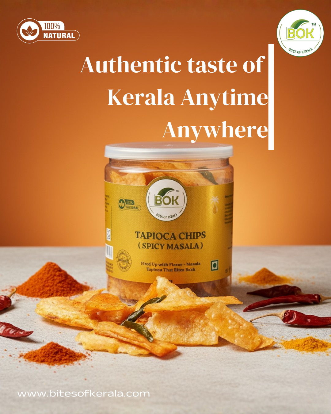 Tapioca Chips – Spicy Masala