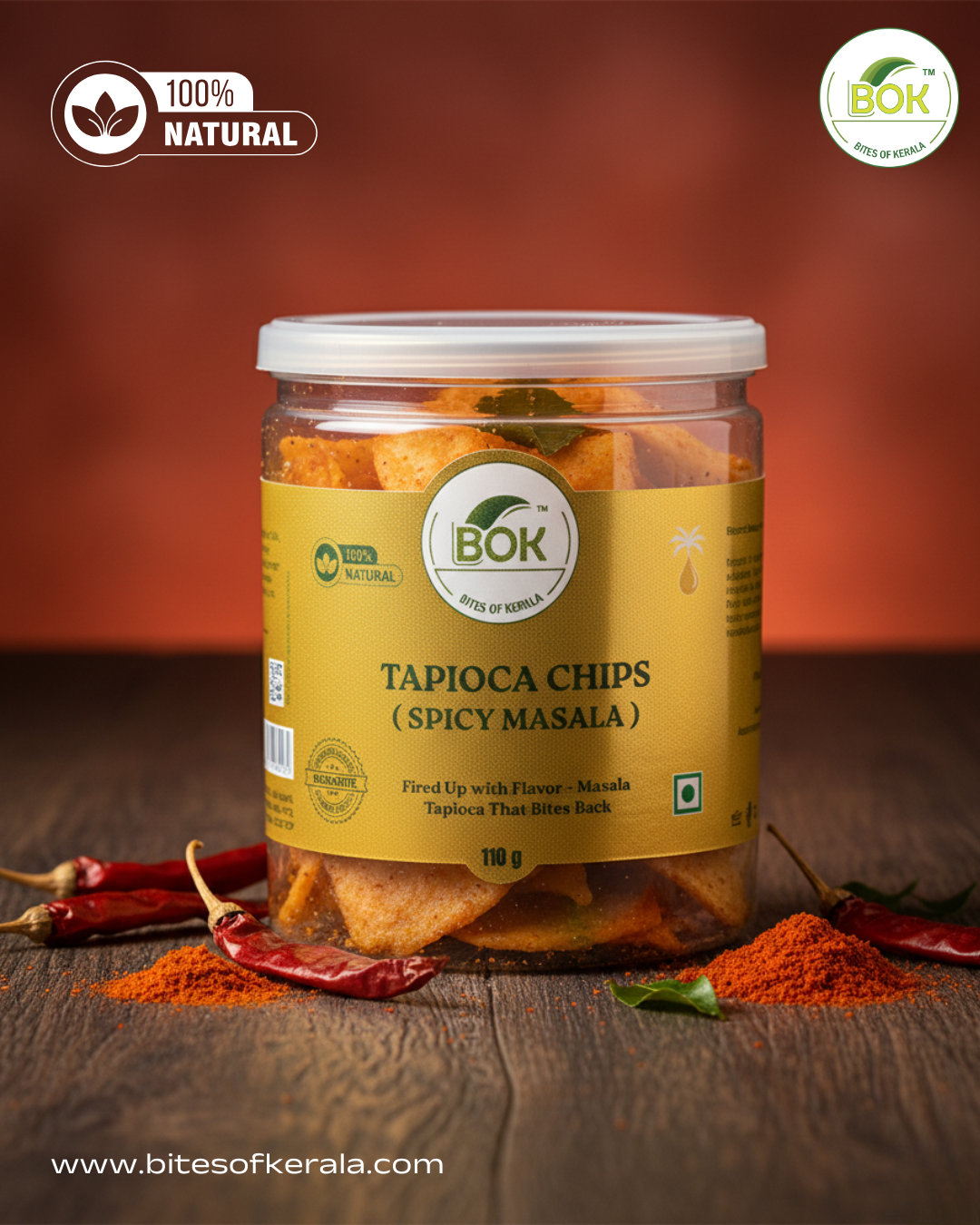 Tapioca Chips – Spicy Masala
